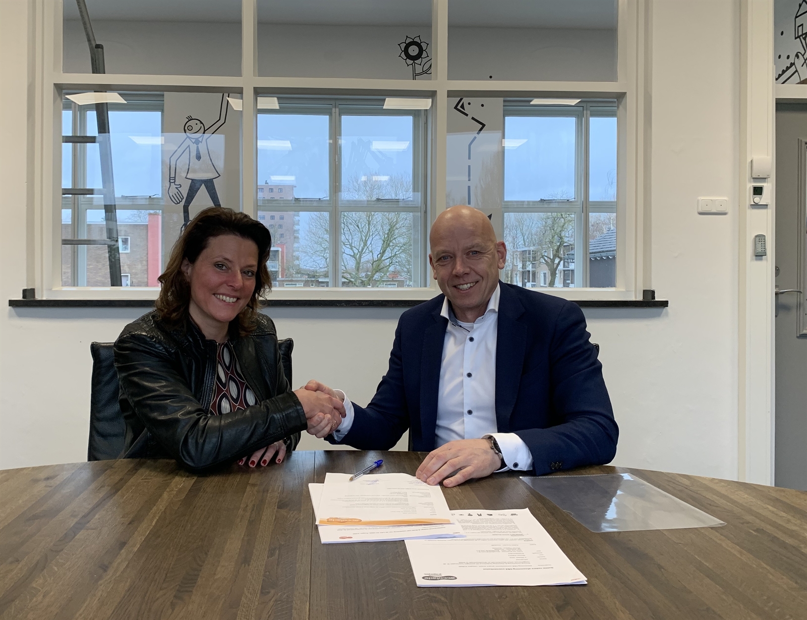 Afbeelding Woningverbetering 49 woningen Willem de Zwijgerstraat in Sneek