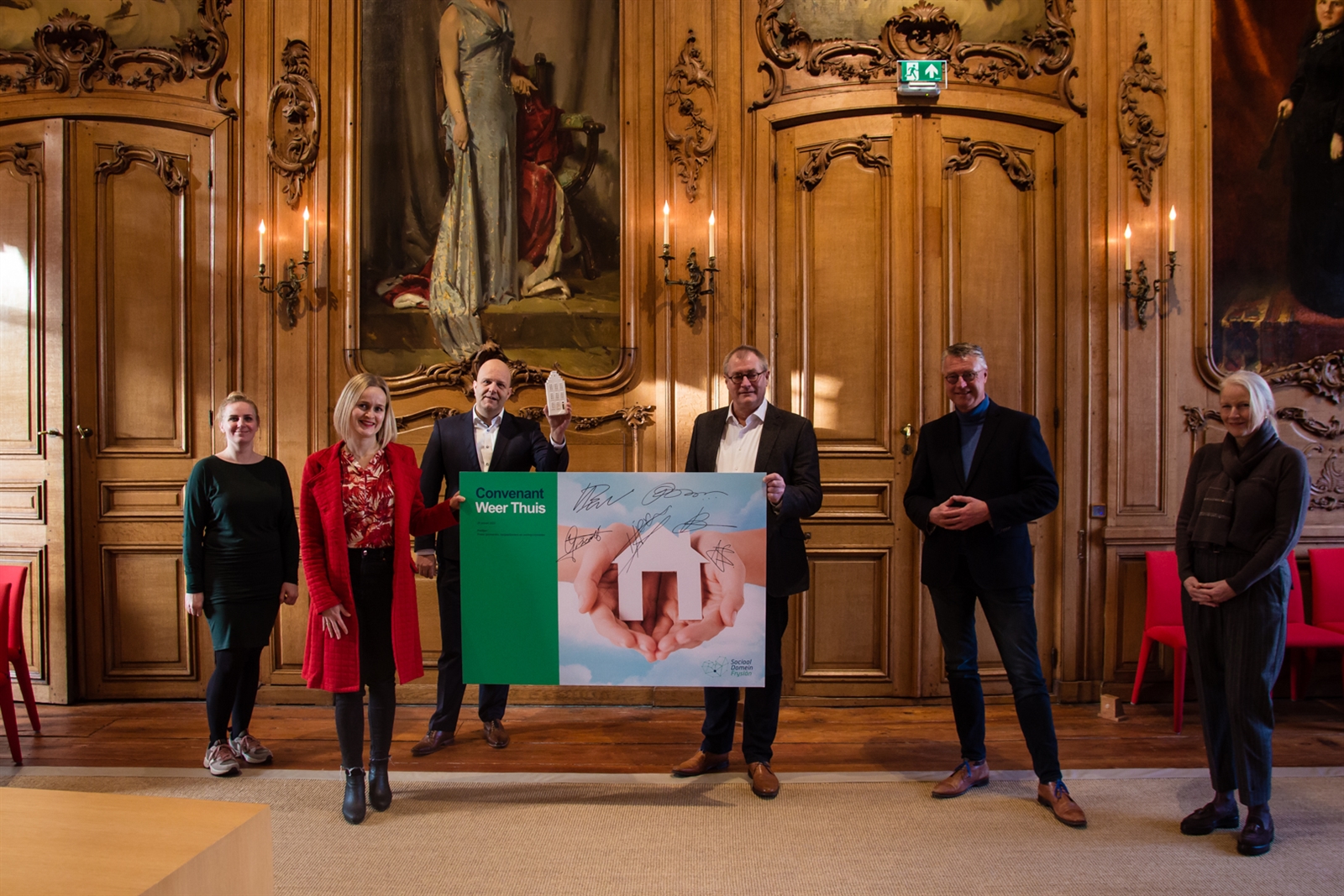 Afbeelding Handtekening voor sneller weer een eigen thuis