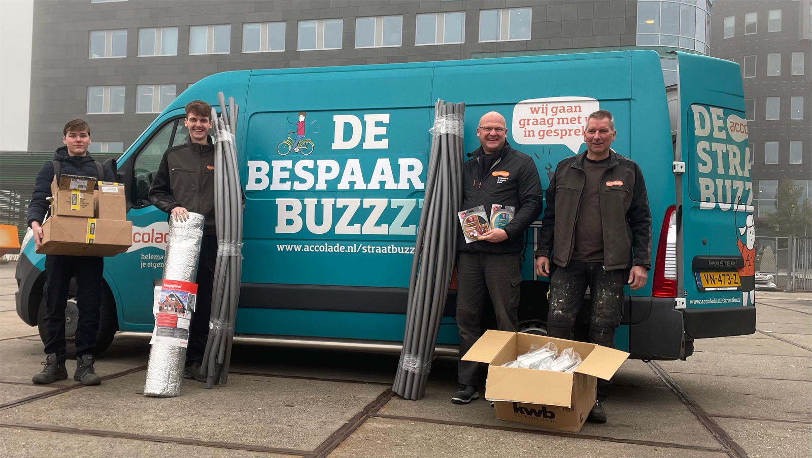 Afbeelding Bewoners met energielabel E, F of G krijgen bezoek van onze Bespaarbus