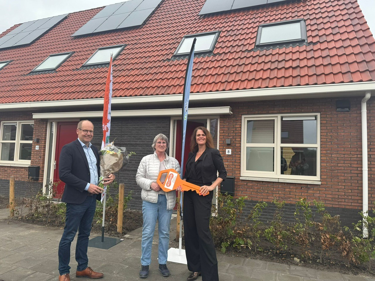 Afbeelding Zeventien sociale huurwoningen aan De Tuinen en Het Paradijske in Drachten klaar