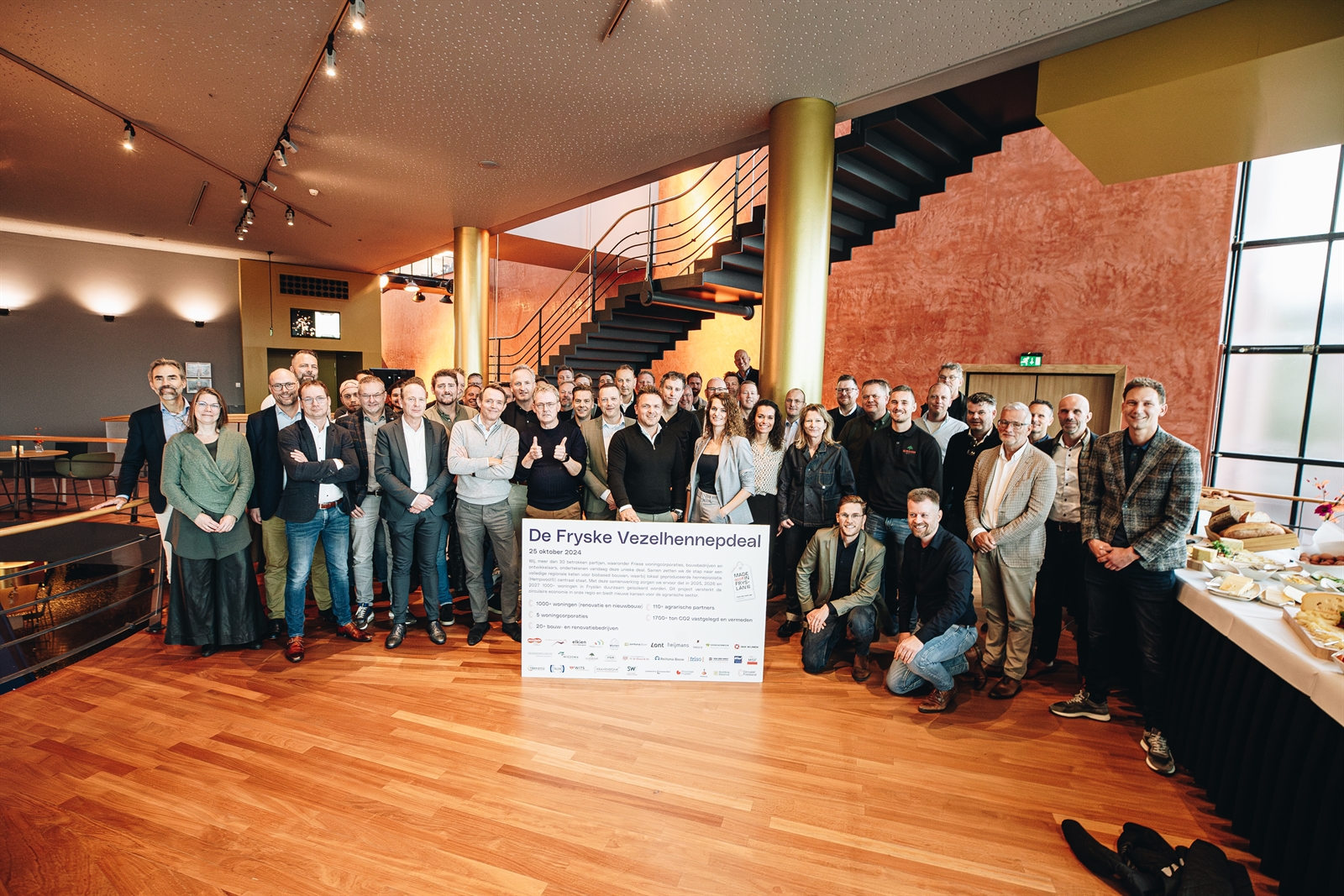 Afbeelding Unieke vezelhennepdeal voor duurzaam bouwen in Fryslân