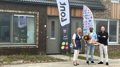 Afbeelding Twintig woningen opgeleverd aan de Boterbloem in Drachten