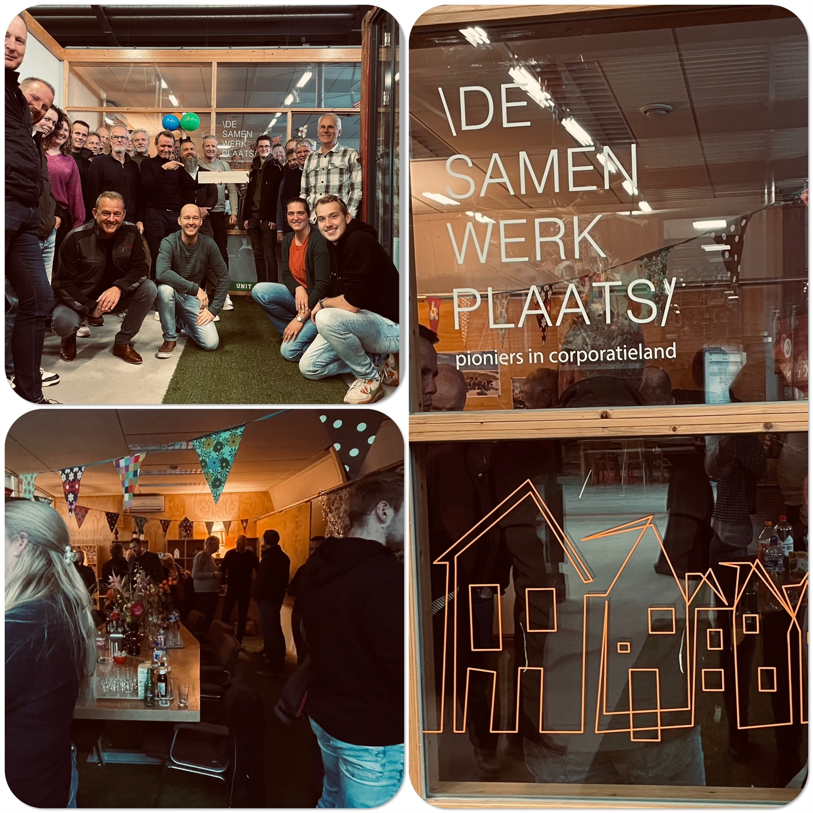 Afbeelding Feestelijke opening van De Samen Werk Plaats